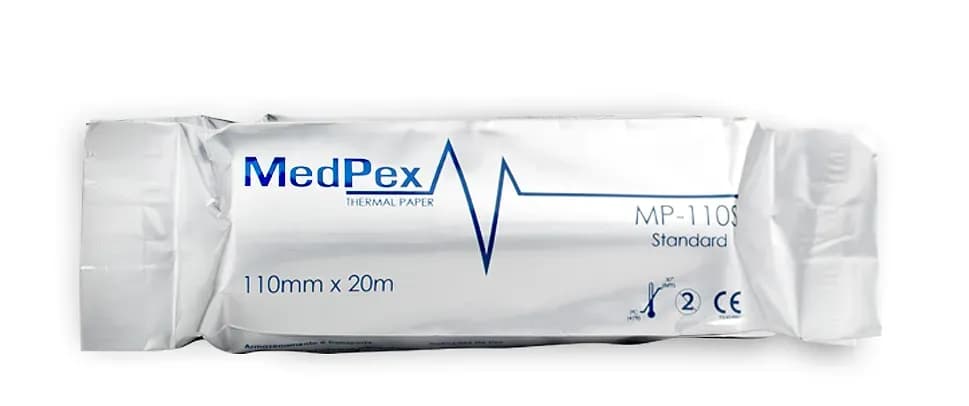 FILME ULTRASSOM 110MMX20M HIGH GLOSSY MEDPEX MP-110S A UN