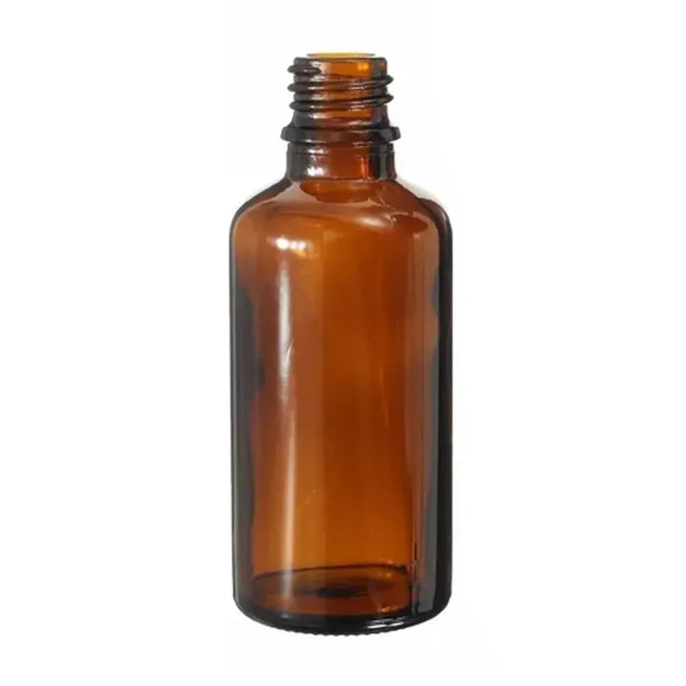 FRASCO DE VIDRO ÂMBAR R18 ALTO 30ML DELPOZZO