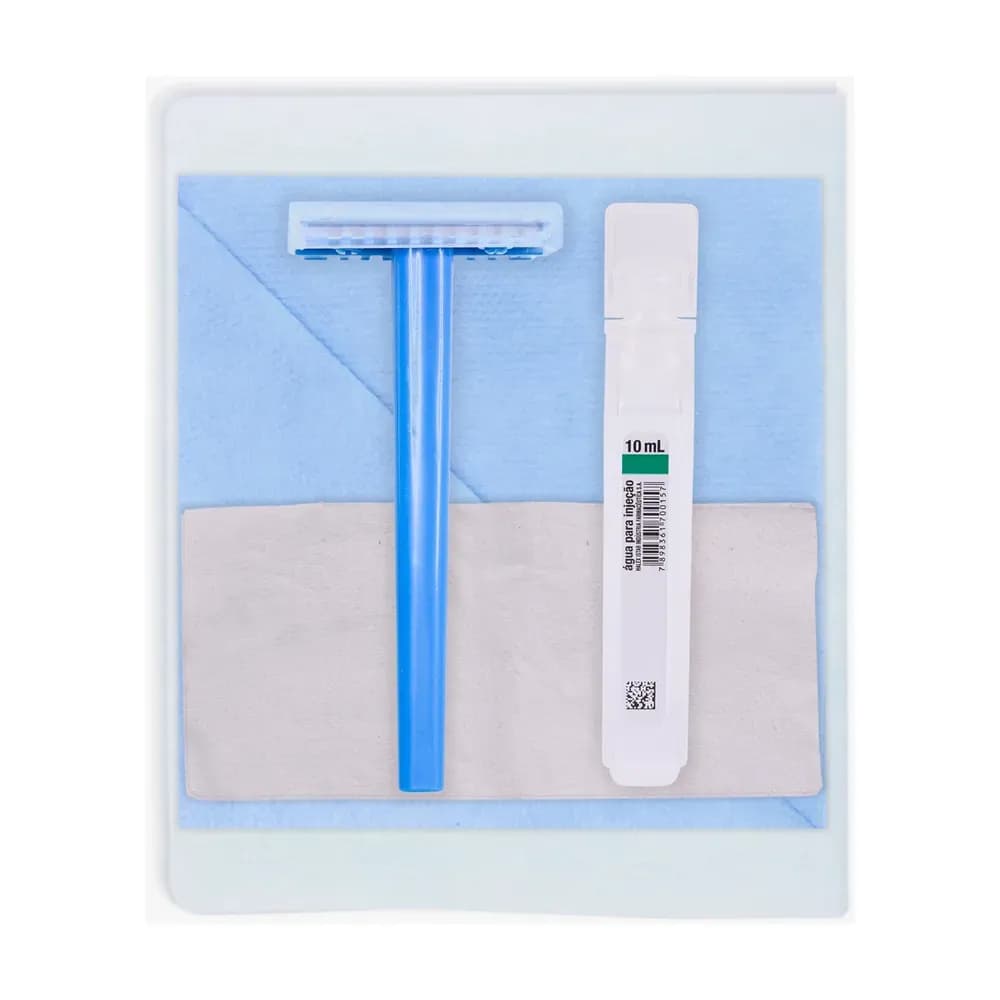 KIT PARA TRICOTOMIA ESTÉRIL DESCARTÁVEL AVANT CARE