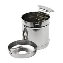Porta Algodão com Mola Inox 08 x 10cm - Fava