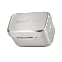 Estojo para Esterilização Inox 6x3,5x3,5cm Liso - Golgran