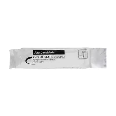 PAPEL TÉRMICO PARA ULTRASSOM ULSTAR-2100HD 210MMX25M DURICO