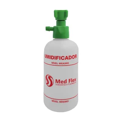 UMIDIFICADOR PARA OXIGÊNIO E AR COMPRIMIDO 250ML MED FLEX