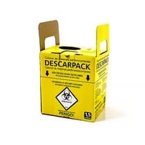 Coletor de Materiais Perfurocortantes 1,5L 1unid. - Descarpack