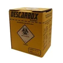 Coletor de Materiais Perfurocortantes 3L 1unid. - Descarbox