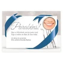 Cartão de Aniversário Carta Fita