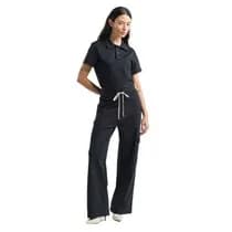 Scrub Feminino Polo Preto - Dra. Cherie