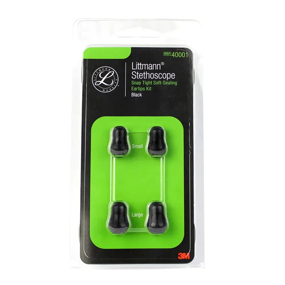 KIT DE OLIVAS PARA ESTETOSCÓPIO COM 4 UNIDADES LITTMANN