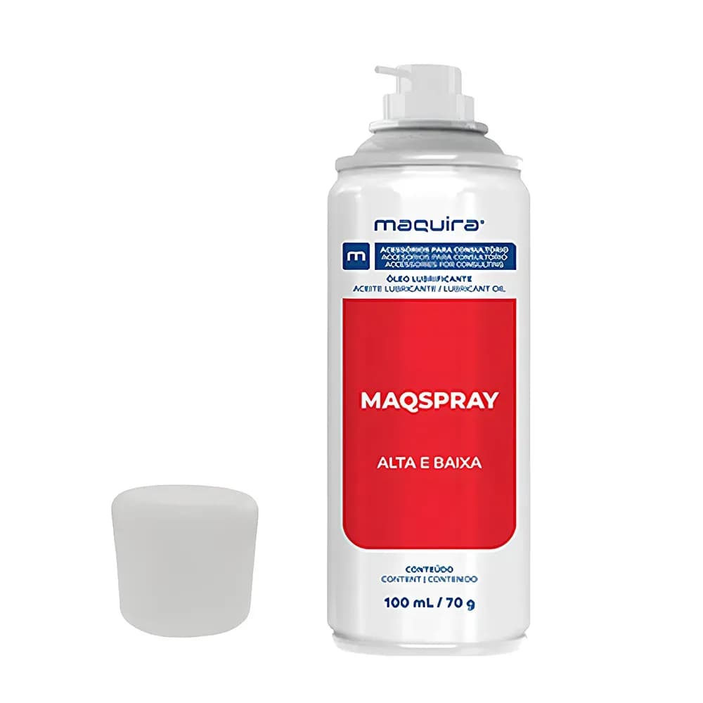 LUBRIFICANTE PARA INSTRUMENTOS ALTA/BAIXA 100ML MAQSPRAY MAQUIRA