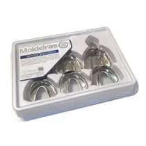 Kit Moldeira Lisa Inox para Desdentado - Bio-Art