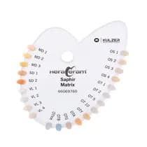 Escala de Cor HeraCeram Matrix Saphir - Kulzer