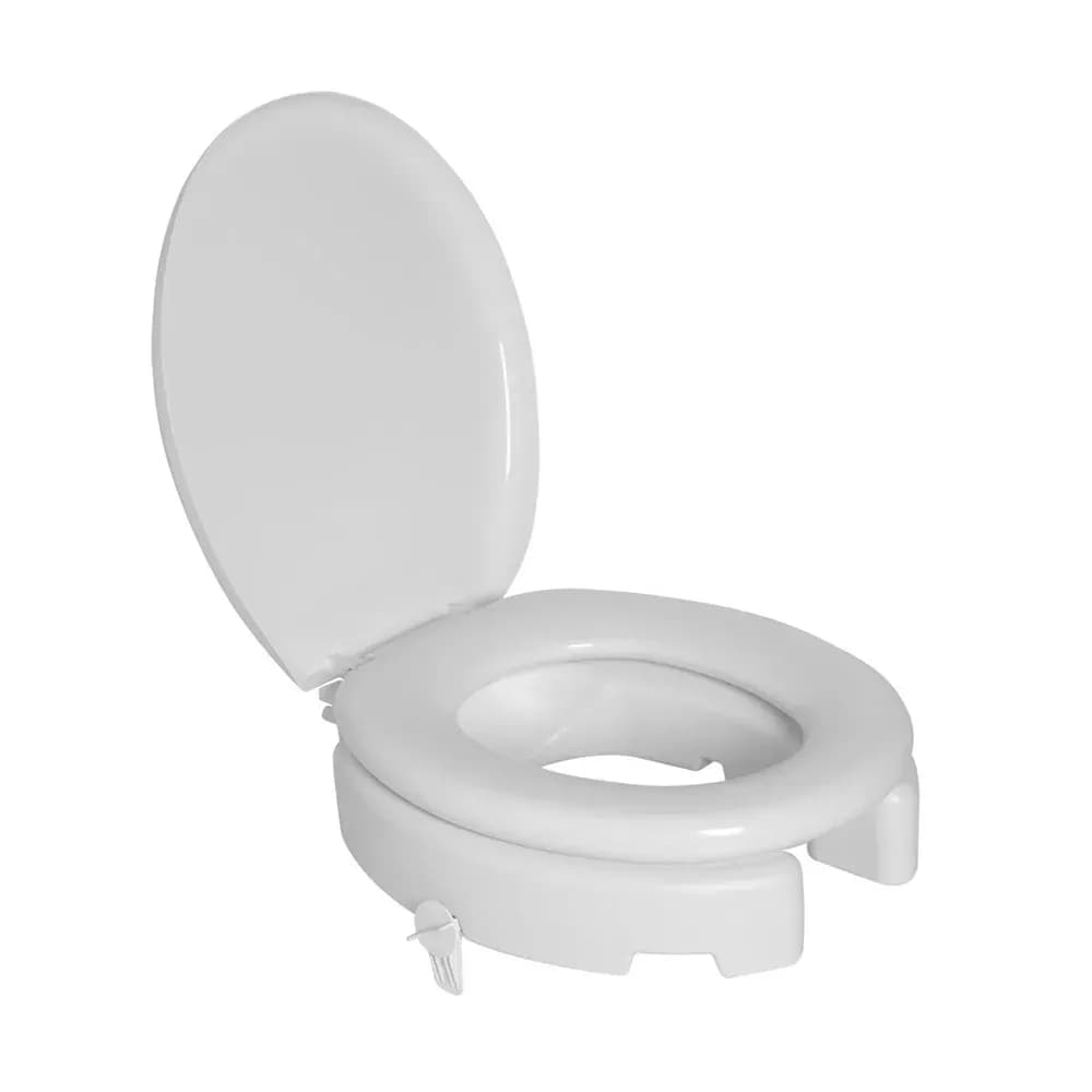 ASSENTO ELEVADO SANITÁRIO ALMOFADADO TRAVAS 150KG 11CM ASTRA