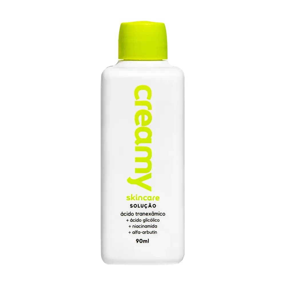 SOLUÇÃO CLAREADORA DE MANCHAS FACIAIS ÁCIDO TRANEXÂMICO 90ML CREAMY