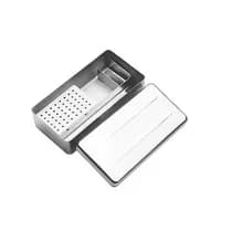 Estojo de Inox para Endodontia Placa Alumínio