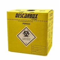 Coletor de Materiais Perfurocortantes Ecologic 20L 1unid. - Descarbox