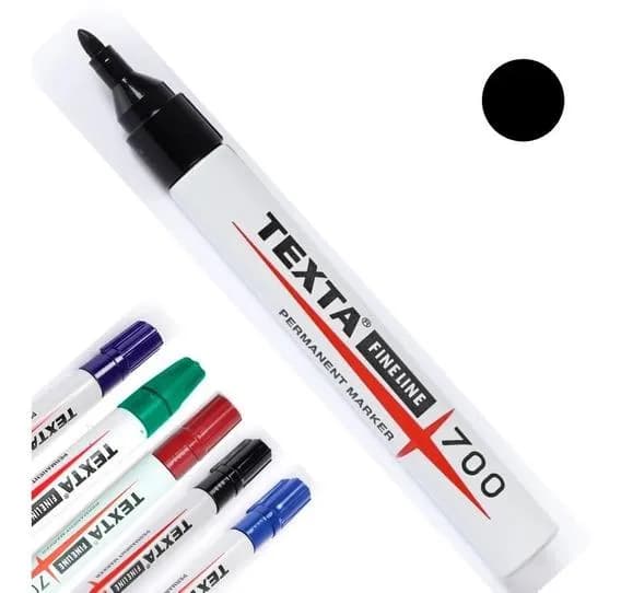 Caneta de marcação Texta 700 - Preta