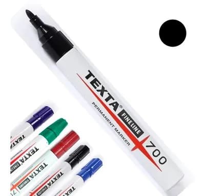 Caneta de marcação Texta 700 - Preta