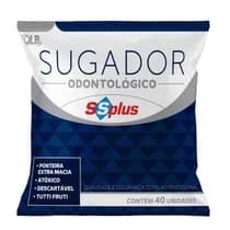 Sugador Odontológico Descartável Colorido - SSPlus