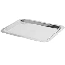 Bandeja em Inox Retangular Autoclavável 42x30x2cm