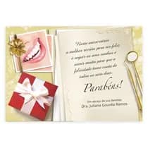Cartão de Aniversário Carta e Foto