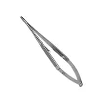 Porta Agulha Castroviejo com Widia 18cm - Quinelato