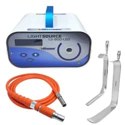 Kit Fonte de Luz LED LS900 com 2 Afastadores e 1 Cabo de Fibra Óptica