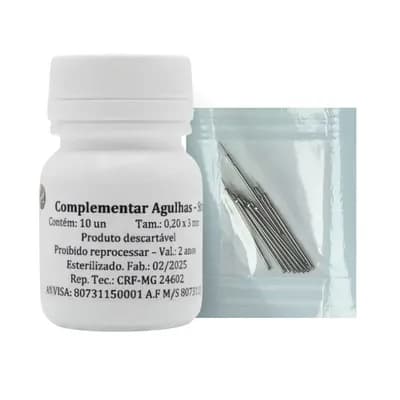 AGULHA ELETROLIFTING STRIAT COM 10 AGULHAS COMPLEMENT