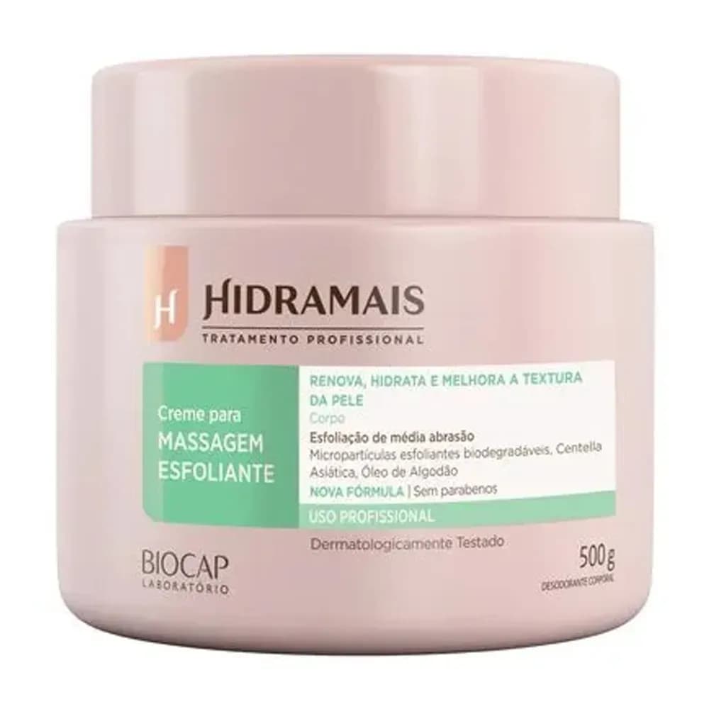 CREME ESFOLIANTE NATURAL 500G HIDRAMAIS