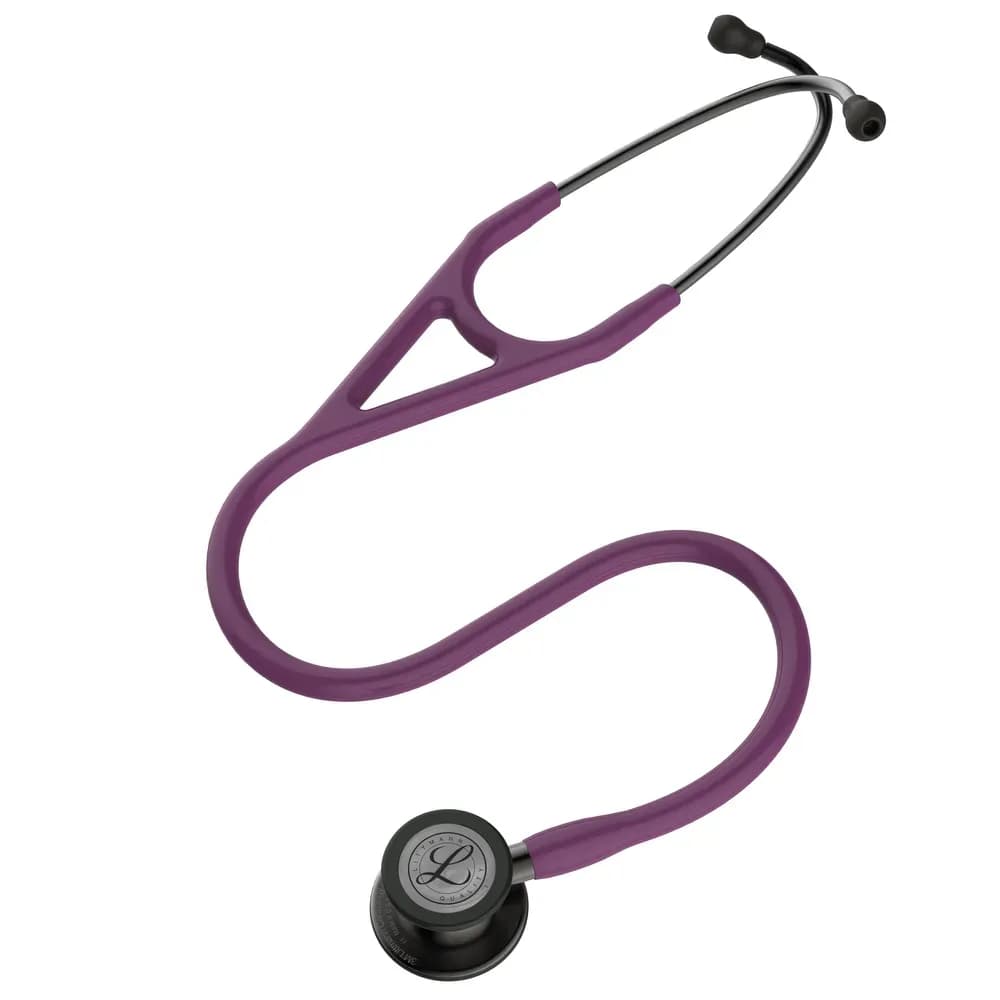 ESTETOSCÓPIO LITTMANN CARDIOLOGY IV 6166 ROXO E SMOKE 3M