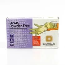 Luva para Procedimento Látex Powder Free - Descarpack