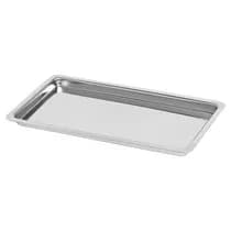 Bandeja em Inox Retangular Econox Autoclavável 26x12x1,5cm