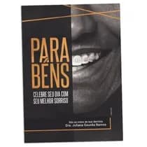 Cartão de Aniversário Linha Gold Parabéns Sorriso Orto
