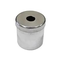 Porta Algodão Inox Servido Sem Mola