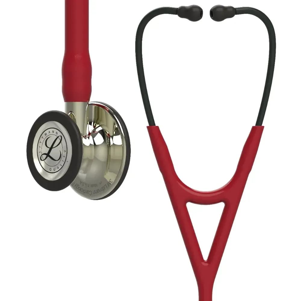 Estetoscópio Cardiológico Littmann Cardiology IV 6176 Vinho Espelhado HB004578652