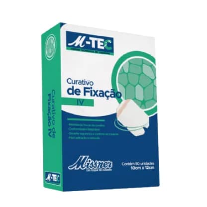 Curativo Transp Estéril IV M-Tec 10X12 CX C/50UN PA.1417