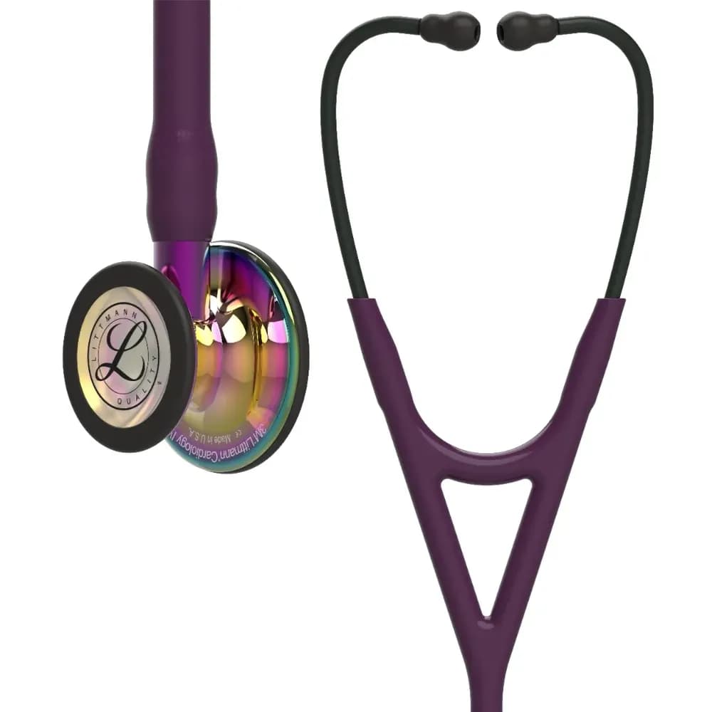 Estetoscópio Cardiologico Littmann Cardiology IV 6239 Roxo Rainbow HB004727655