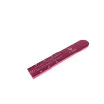 Régua Endodôntica Milimetrada Alumínio Colors 30mm Rosa - Ice