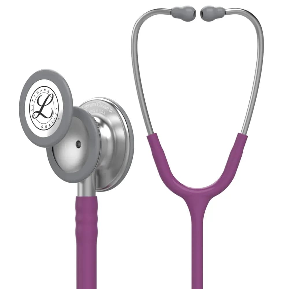Estetoscópio Adulto/Pediátrico Littmann Classic III 5831 Roxo HB004408348
