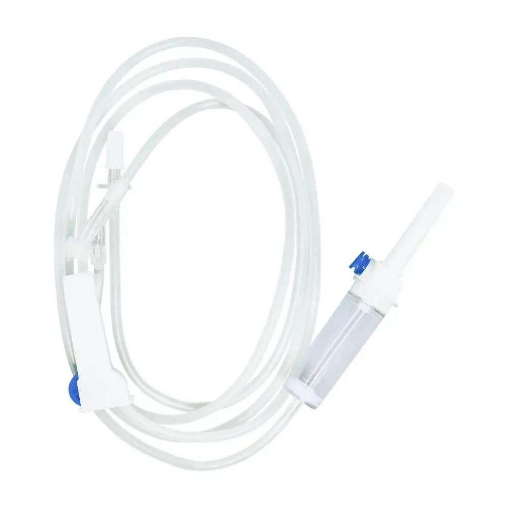 EQUIPO PARA INFUSÃO MACROGOTAS COMPLETO LUER SLIP 150CM MEDIX