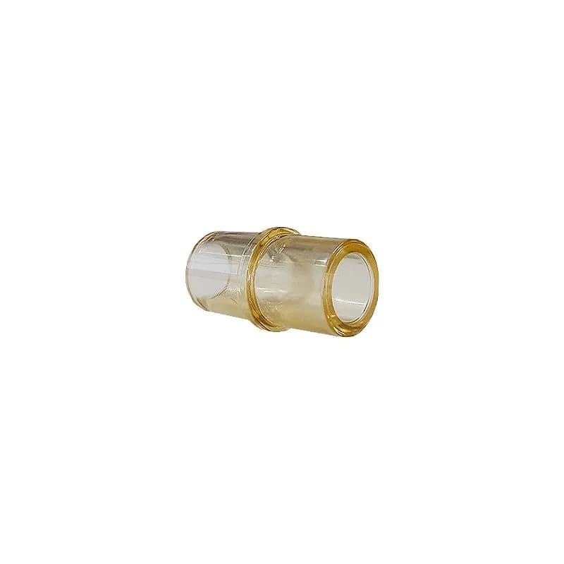 Conector Reto 22mm (macho) X 22mm (macho) para Circuito Respiratório, Reutilizável da Ventcare - Unidade