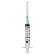 Seringa Descartável Plastipak Luer Lock 5ml com Agulha 0,80x40 - Bd