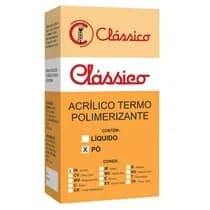 Resina Acrílica Termopolimerizável Pó Rosa Claro com Veias 1Kg - Clássico