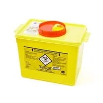 Coletor de Materiais Perfurocortantes Plástico Rígido 7L 1unid. - Descarpack
