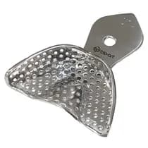 Moldeira Anterior Superior Perfurada Adulto Inox
