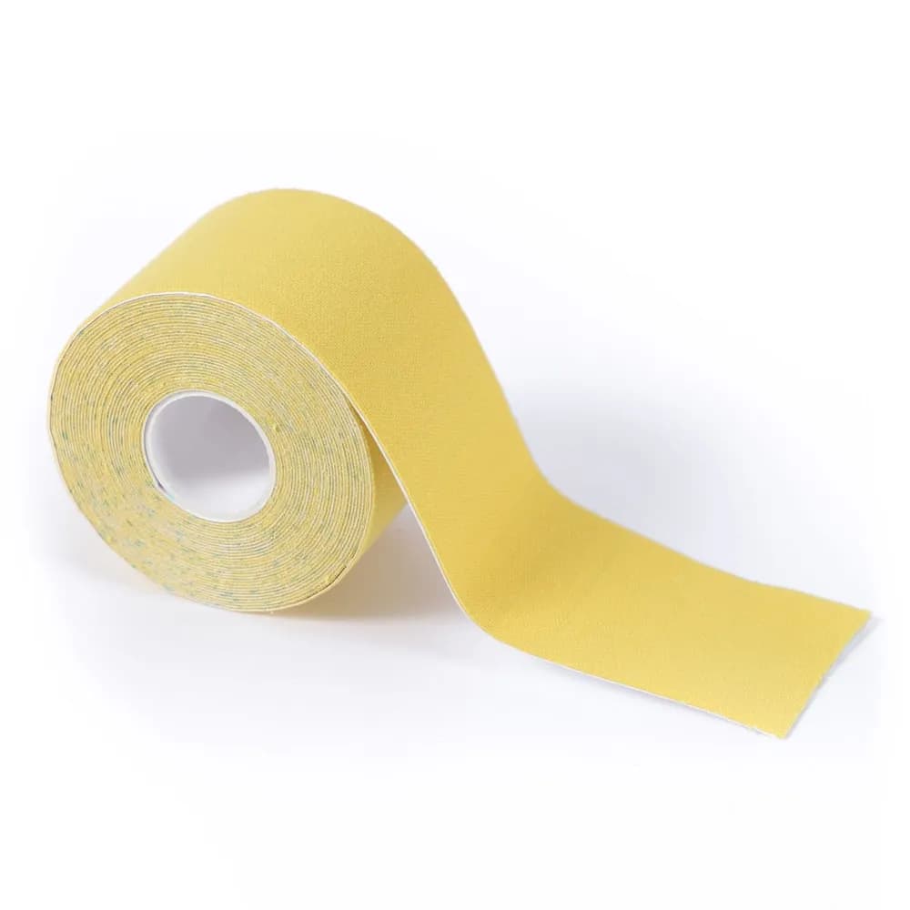 Fita Kinesio Esporte Amarelo 5cm x 5m - CZ Major