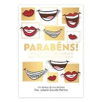 Cartão de Aniversário Linha Gold Chuva de Sorrisos