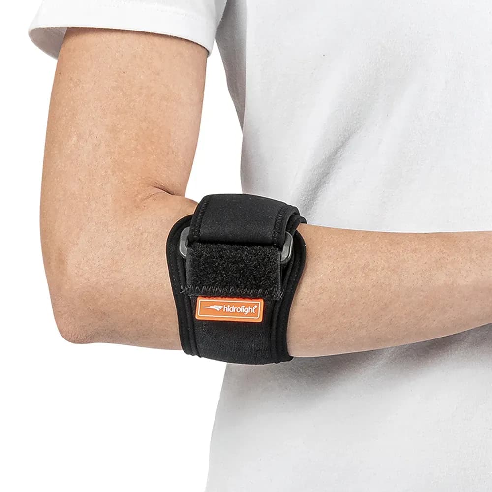 CINTA TENNIS ELBOW AJUSTÁVEL BILATERAL UNISSEX HIDROLIGHT