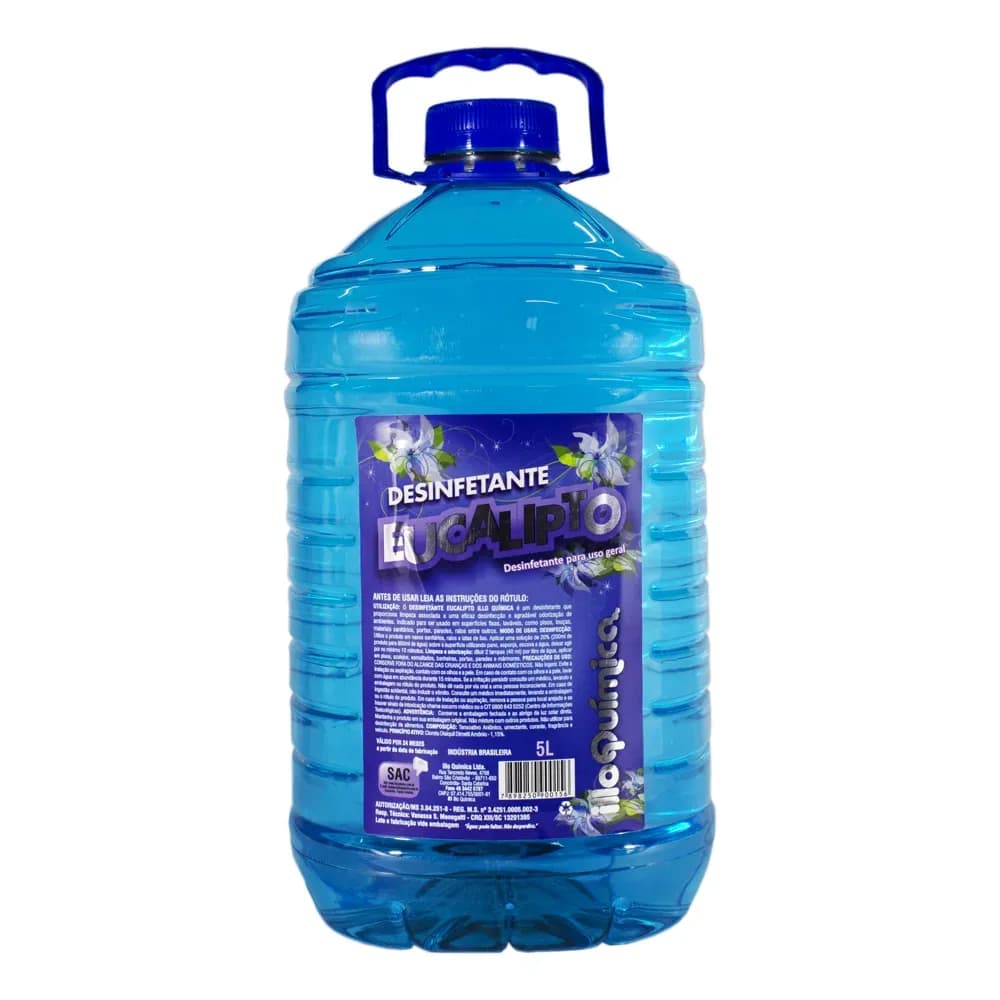 DESINFETANTE PARA USO GERAL AROMA EUCALIPTO 5L ILLO