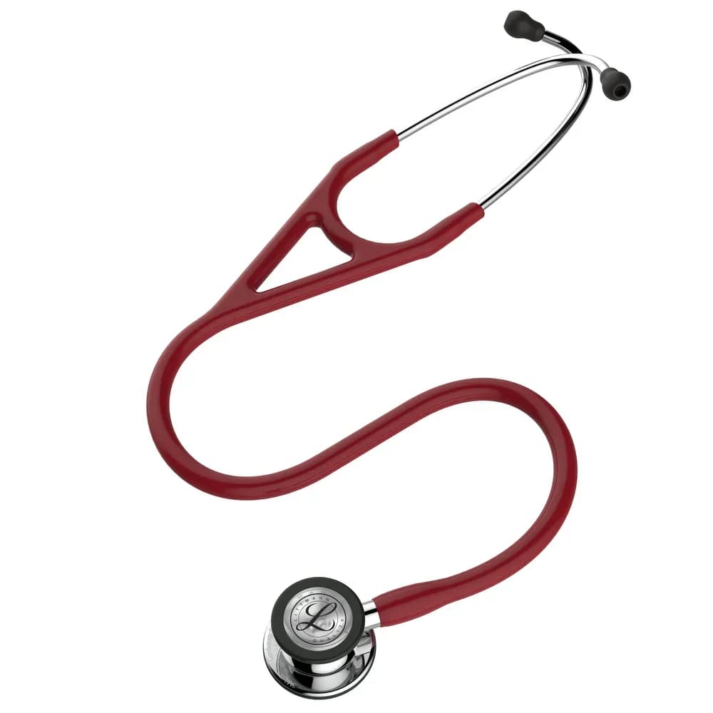 ESTETOSCÓPIO LITTMANN CARDIOLOGY IV 6170 VINHO E PRATA 3M