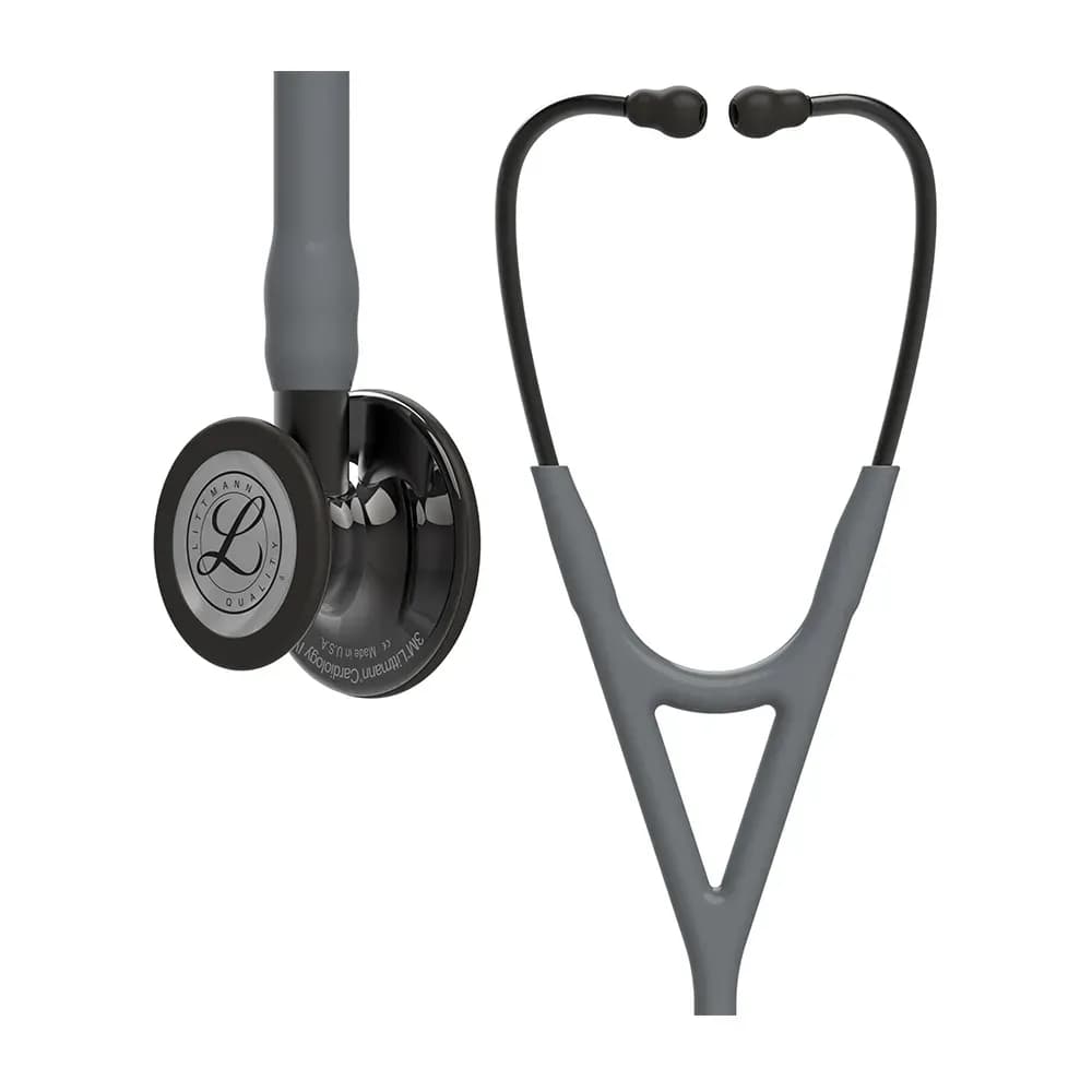 ESTETOSCÓPIO LITTMANN CARDIOLOGY IV 6238 CINZA E SMOKE 3M